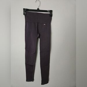 Womens Best Seamless High-Waist Slate Grey Leggings. Small